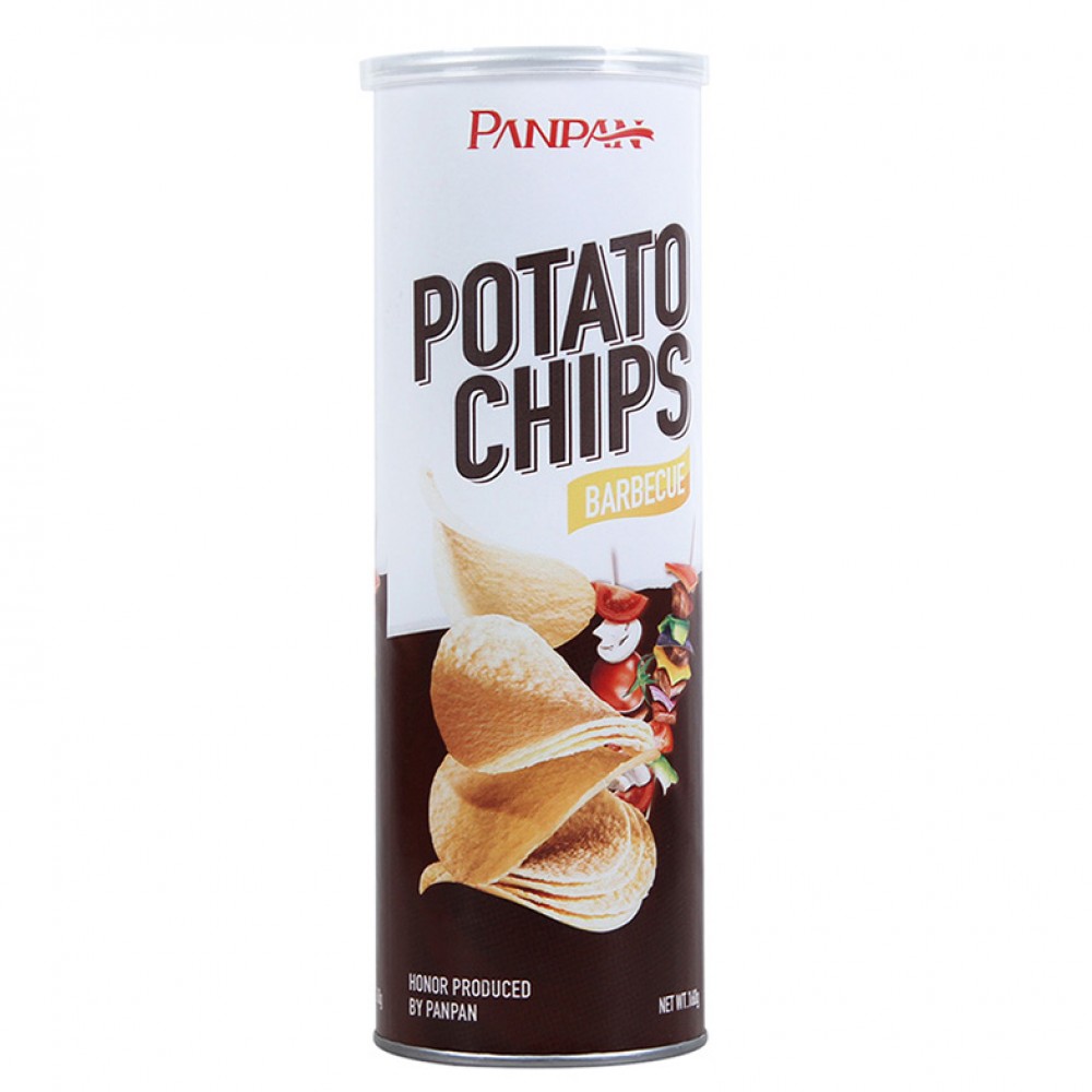 Pan Pan Potato Chips BBQ 110g