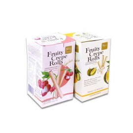 Mung me Fruity Crepr Roll Mango 10Pcs