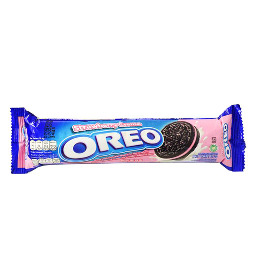 Oreo Biscuits Strawberry Creme 137g