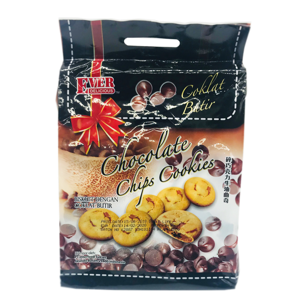 Ever Delicious Chocolate Chips Cookies 12s* 300g