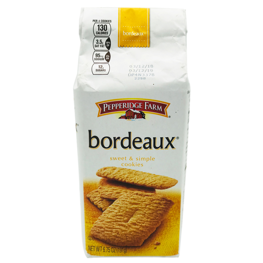 Pepperidge Farm Bordeaux Sweet & Simple Cookies 191g