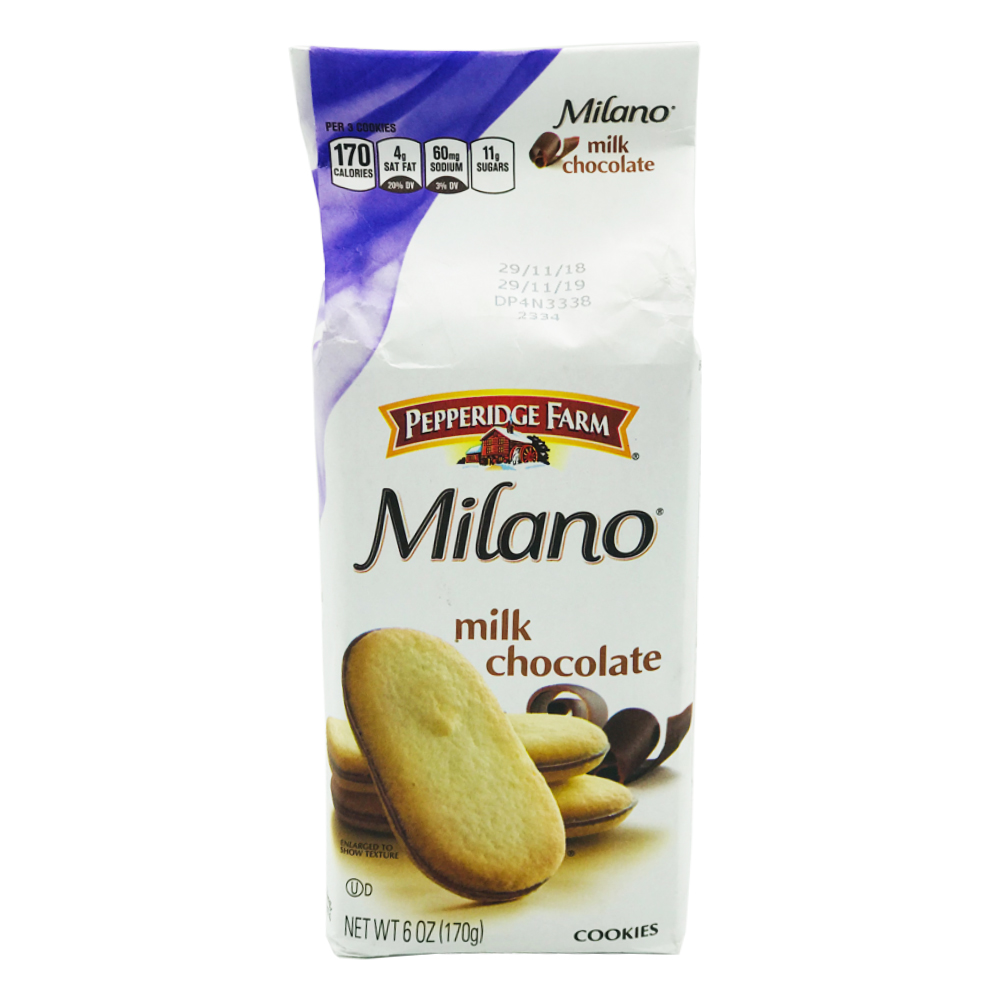 Pepperidge Farm Milano Milk Chocolate Cookies 170g