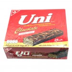 Uni Chocolate Coated Wafer With Chocolate Cream 24's 288g