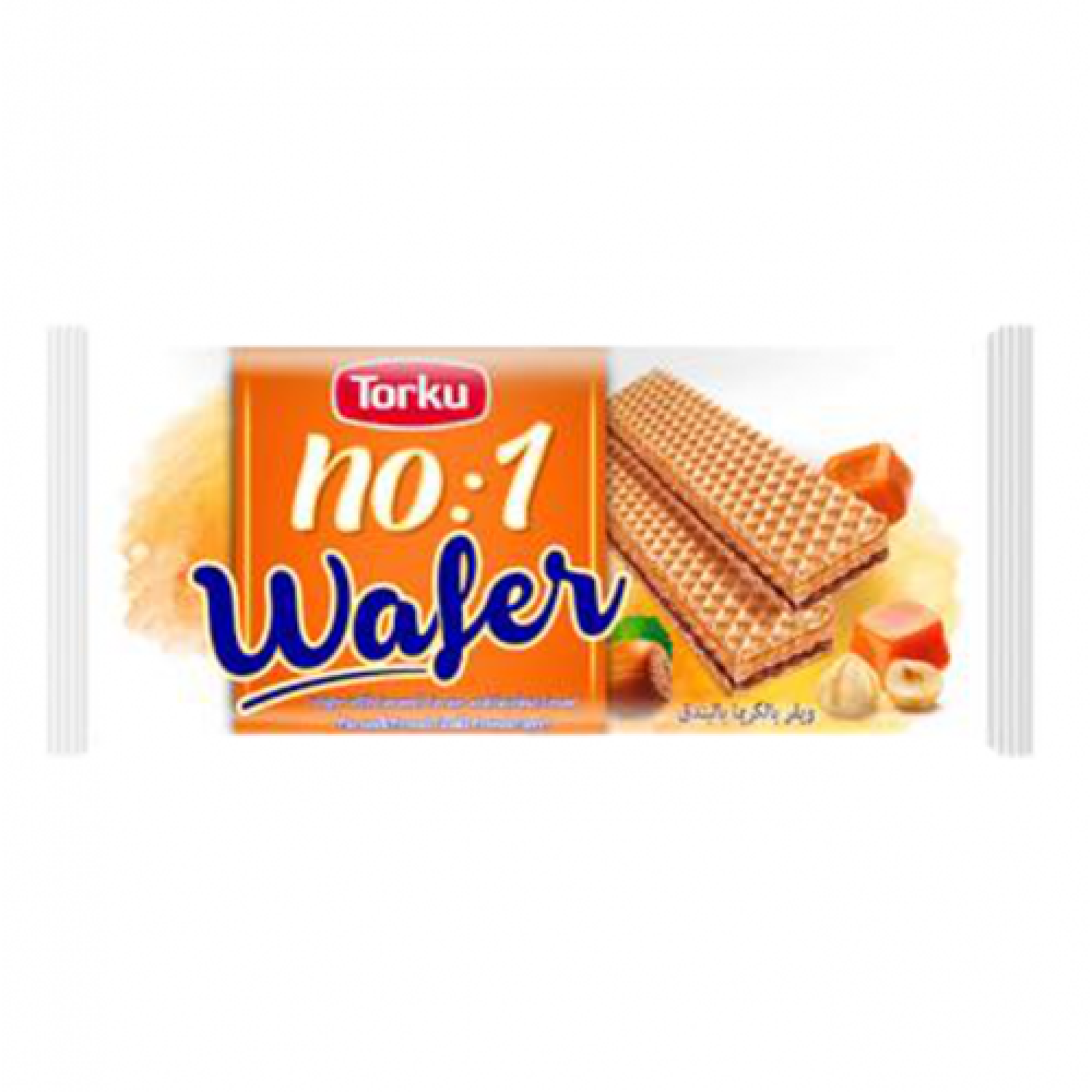 Torku Wafer Caramel And Hazelnut Cream 50g