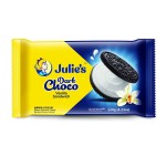 Julie's Dark Choco Vanilla Flavoured Cream Sandwich 145g