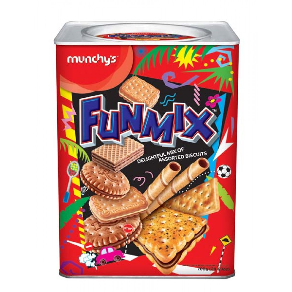Munchy’s Funmix Biscuit Tin 700g