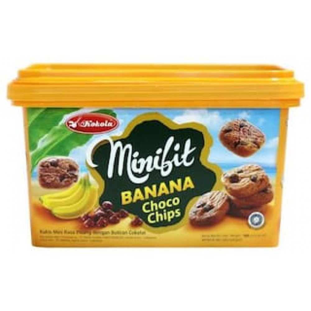 Kokola Cookies Minifit Banana Chocolate Chips 150 g