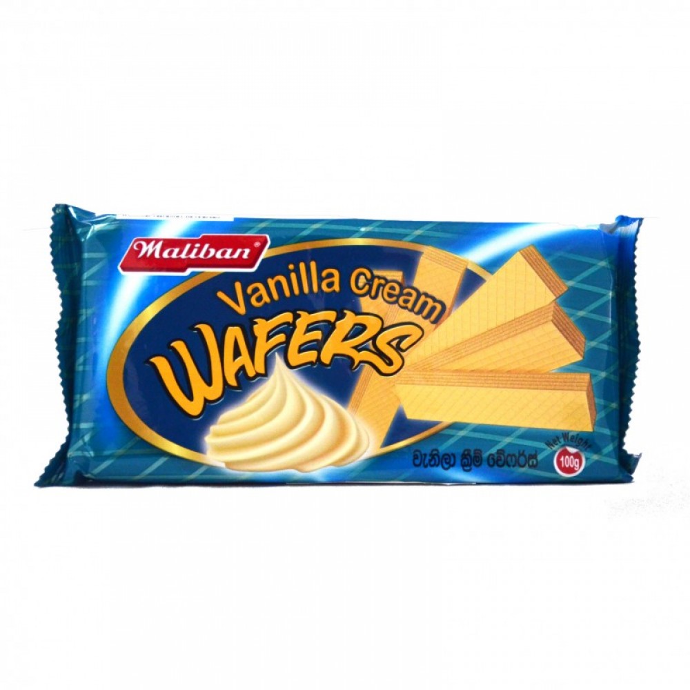 Maliban Vanilla Wafers 90g( ဗနီလာဝေဖာ)