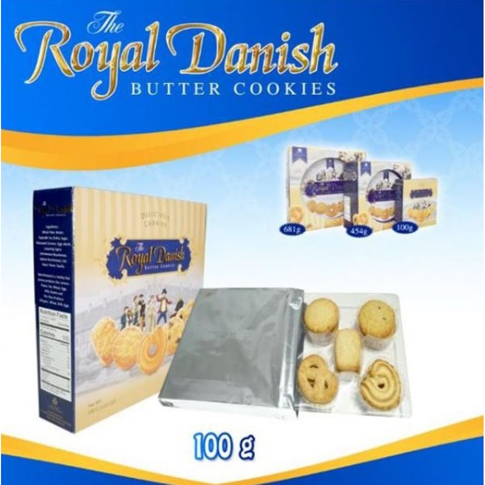 The Royal Danish Butter Cookies 100g