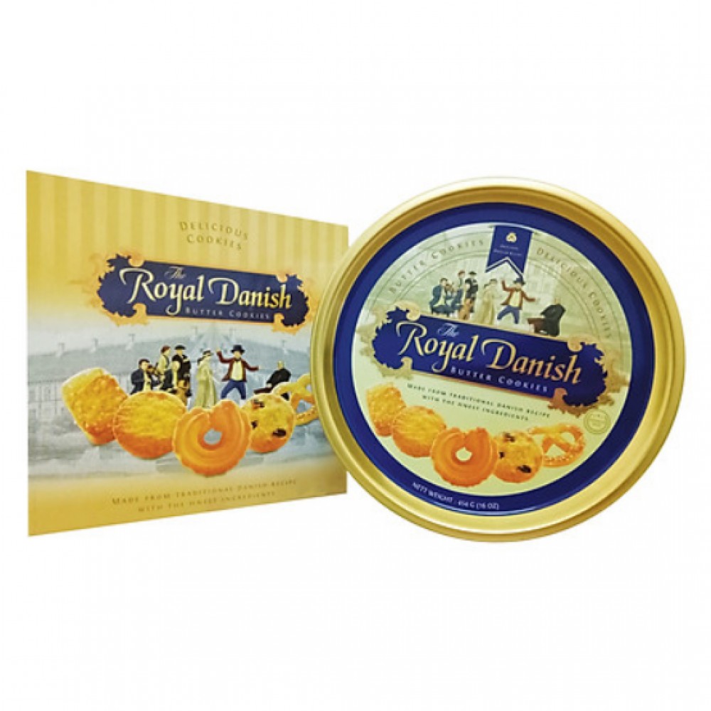The Royal Danish Butter Cookies 454g