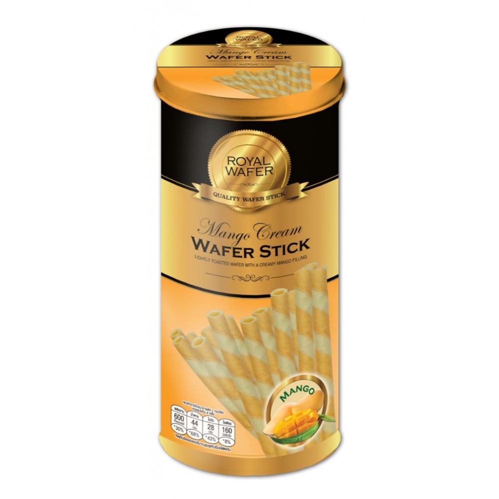 VFoods Royal Wafer Sticks Mango 130g