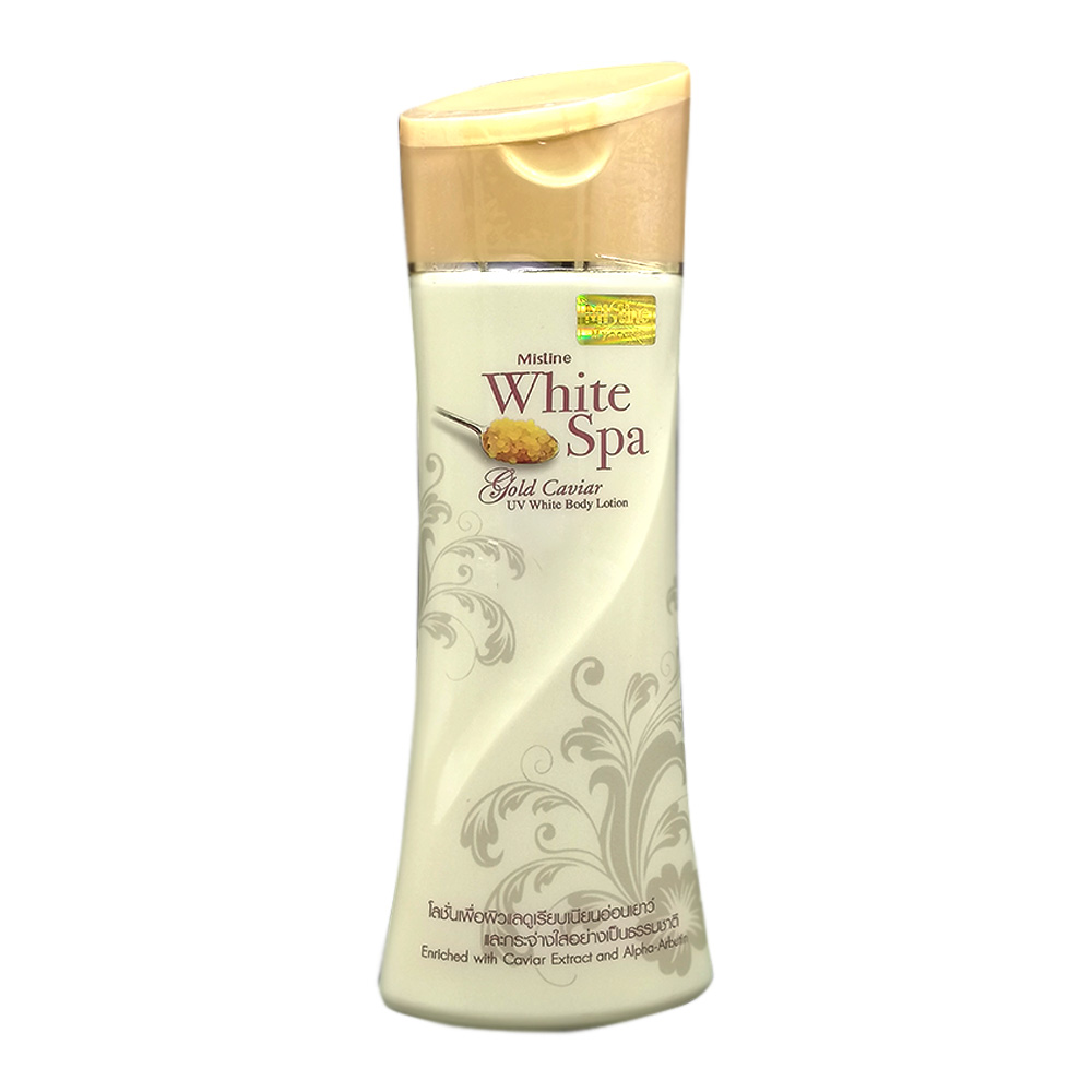 Mistine White Spa Gold Caviar UV Whitening Lotion 200ml