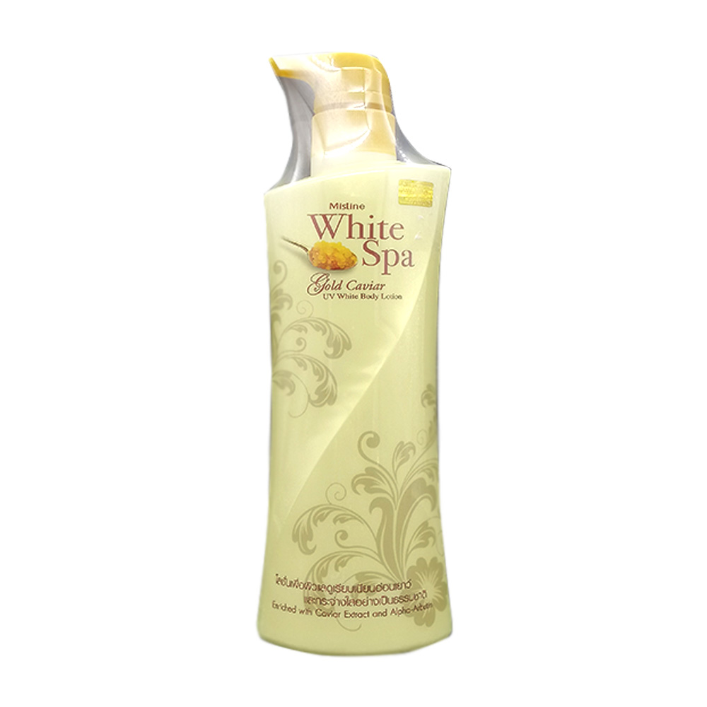 Mistine White Spa Gold Caviar UV Whitening Lotion 400ml