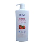 Shobu Strawberry Moisturizing Shower Cream 1000ml (စတော်ဘယ်ရီရေချိုးဆပ်ပြာရည်)