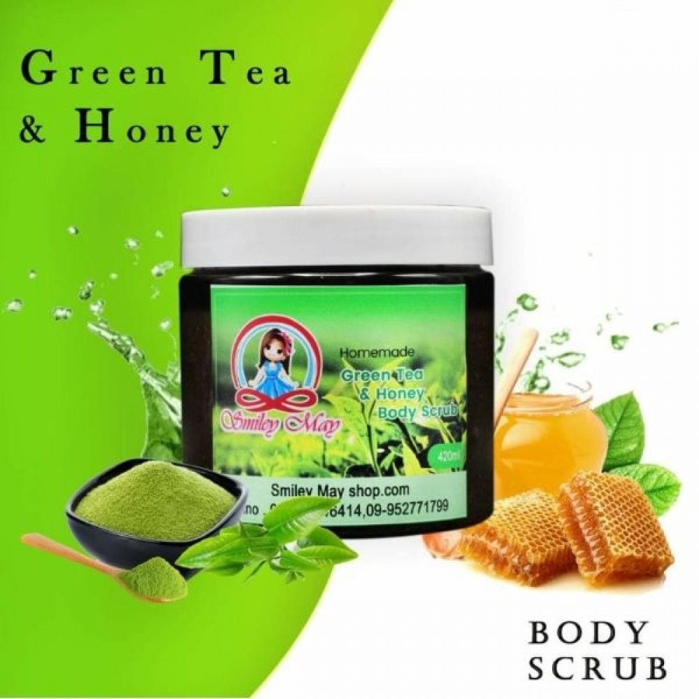 Smiley May Body Scrub Green Tea 420 ml