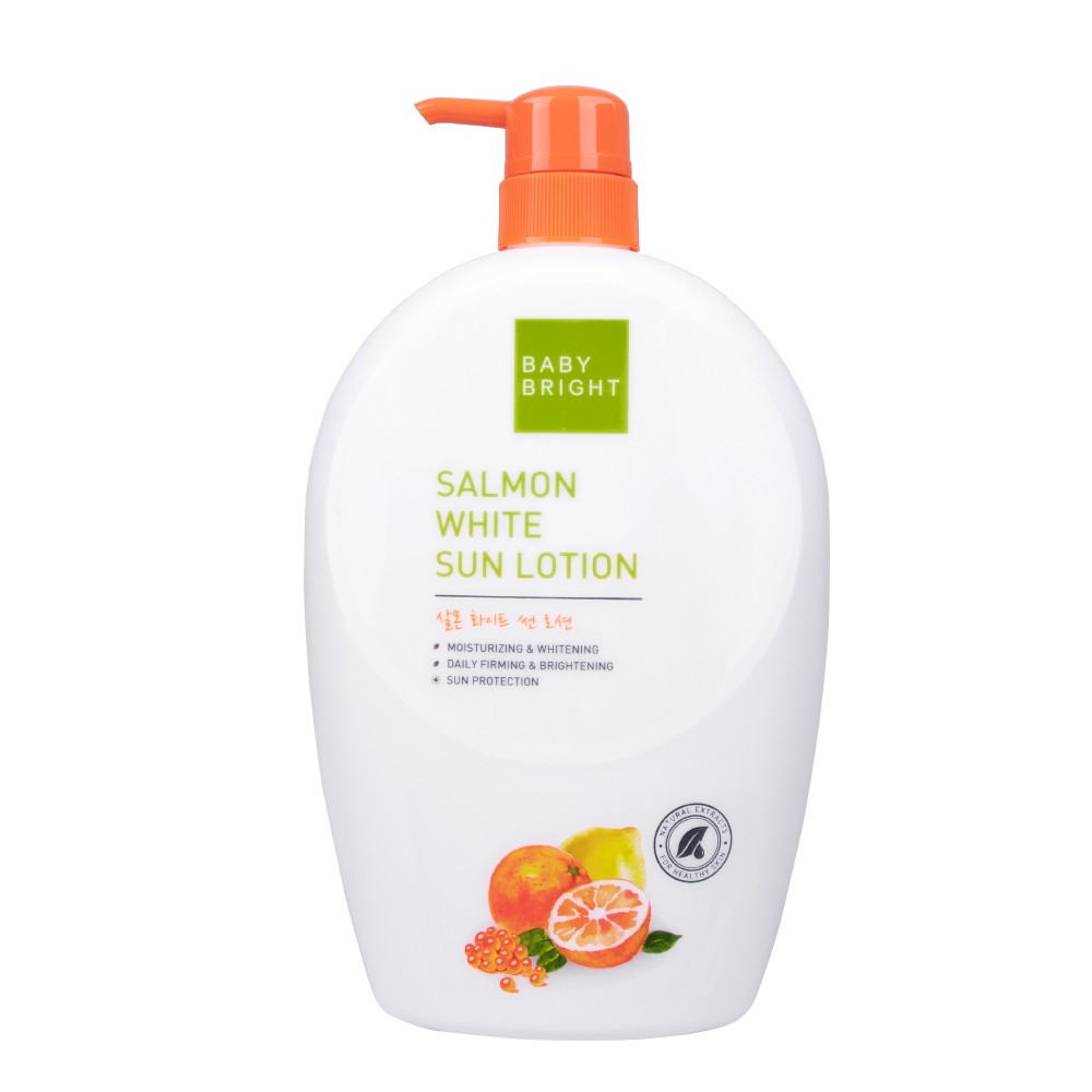 Baby Bright Salmon White Sun Body Lotion 750ml