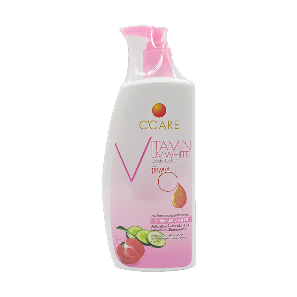 C'Care Vitamin UV White Body Lotion Shining White 400ml