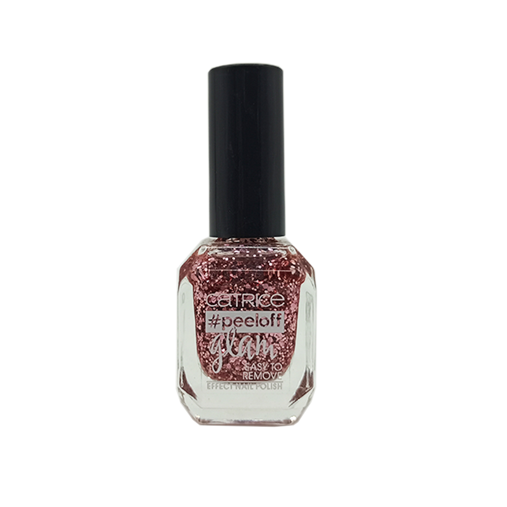 Catrice Peeloff Glam Effect Easy To Remove Nail Polish 11ml (01-Stress Does Not Go Wall With My Polish)