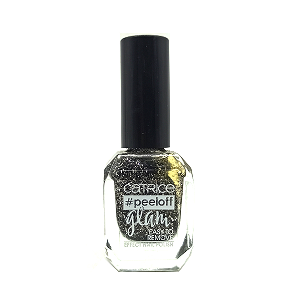 Catrice Peeloff Glam Effect Easy To Remove Nail Polish 11ml (04-Girl Bite Black)