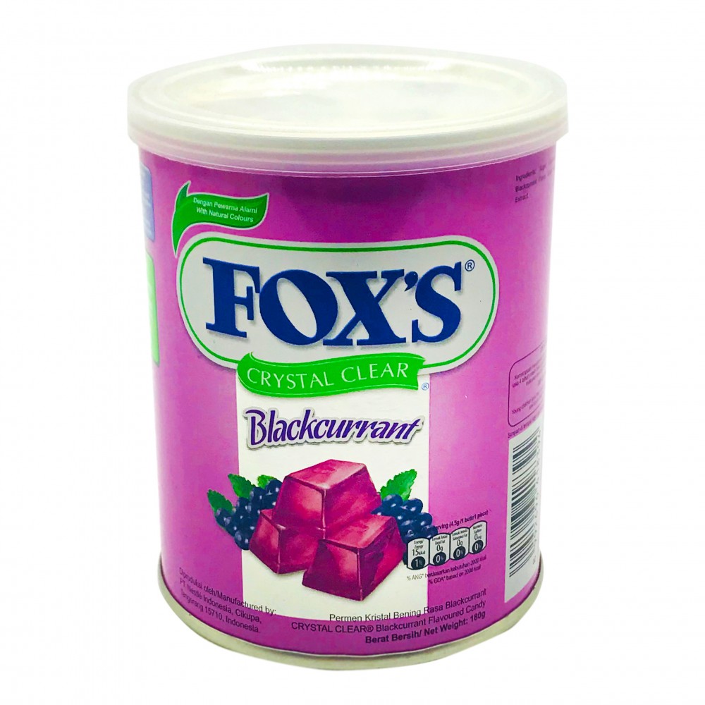 Fox's Candy Blackcurrant 180g