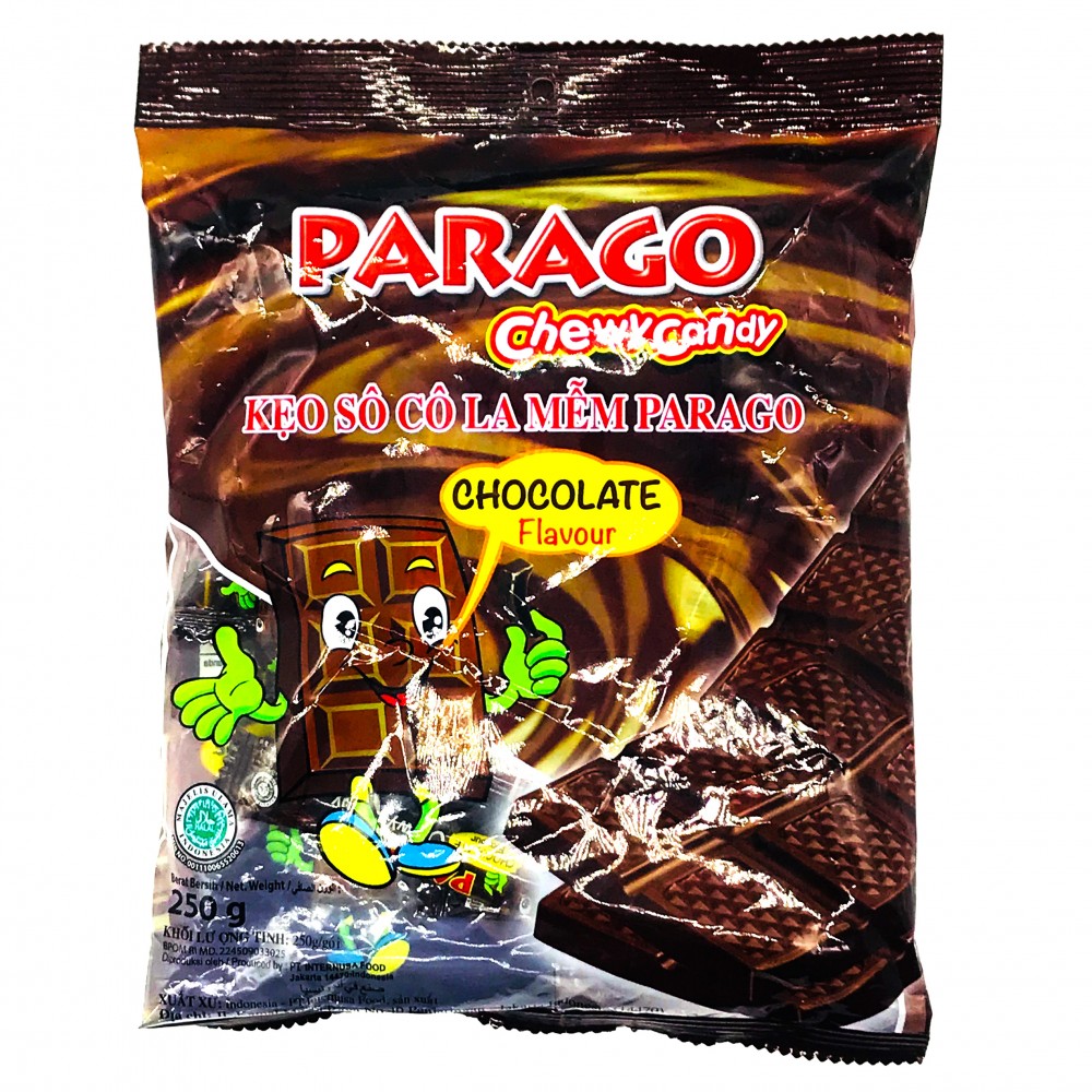 Parago Chewy Candy Chocolate 250g