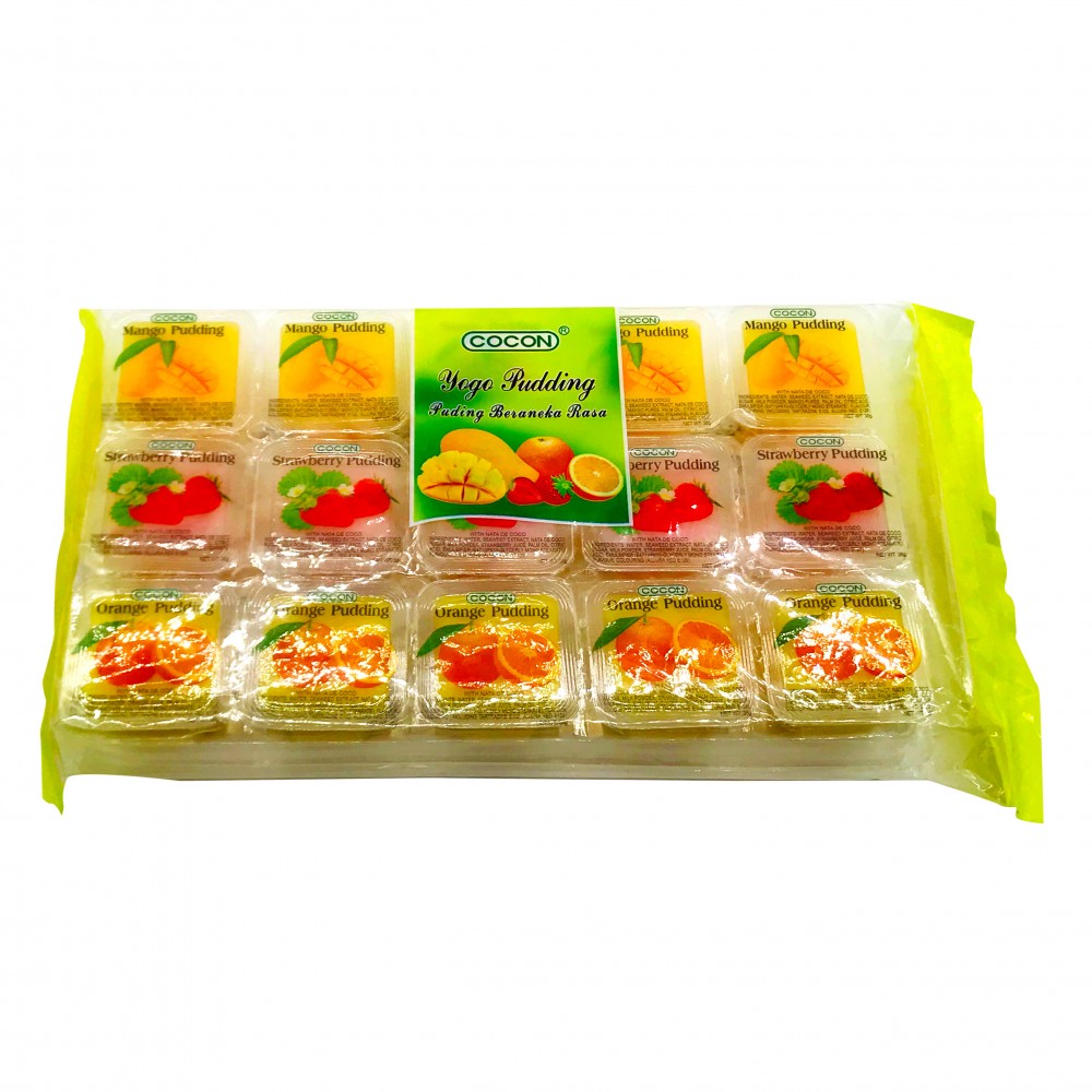 Cocon Fruity Pudding Jelly 15's 525g