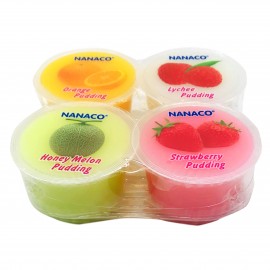 Nanaco Fruity Milk Pudding 4's 432g