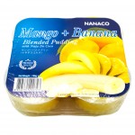 Nanaco Mango+Banana Blended Pudding Jelly 4's 432g