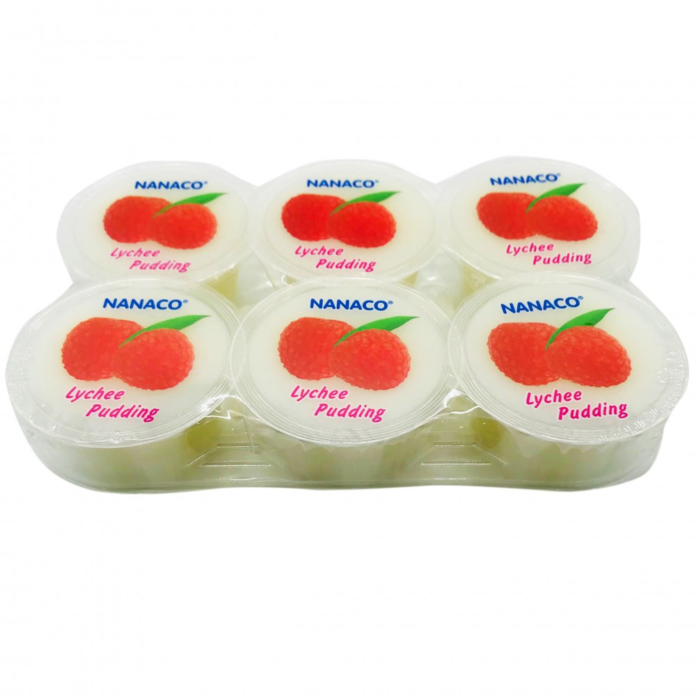 Nanaco Lychee Pudding Jelly 6's 480g