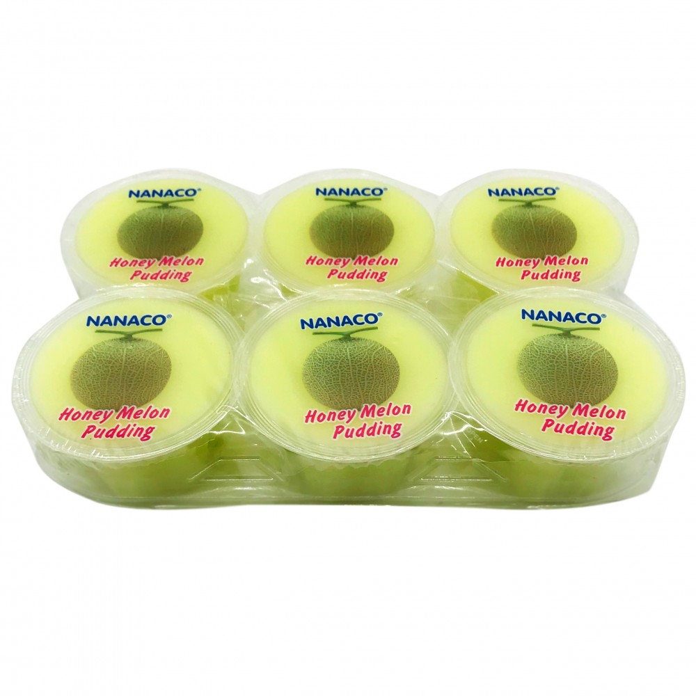 Nanaco Honey Melon Pudding Jelly 6's 480g