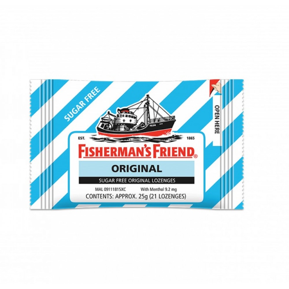 Fisherman's Friend Sugar Free Lozenges Original Flavour 25g