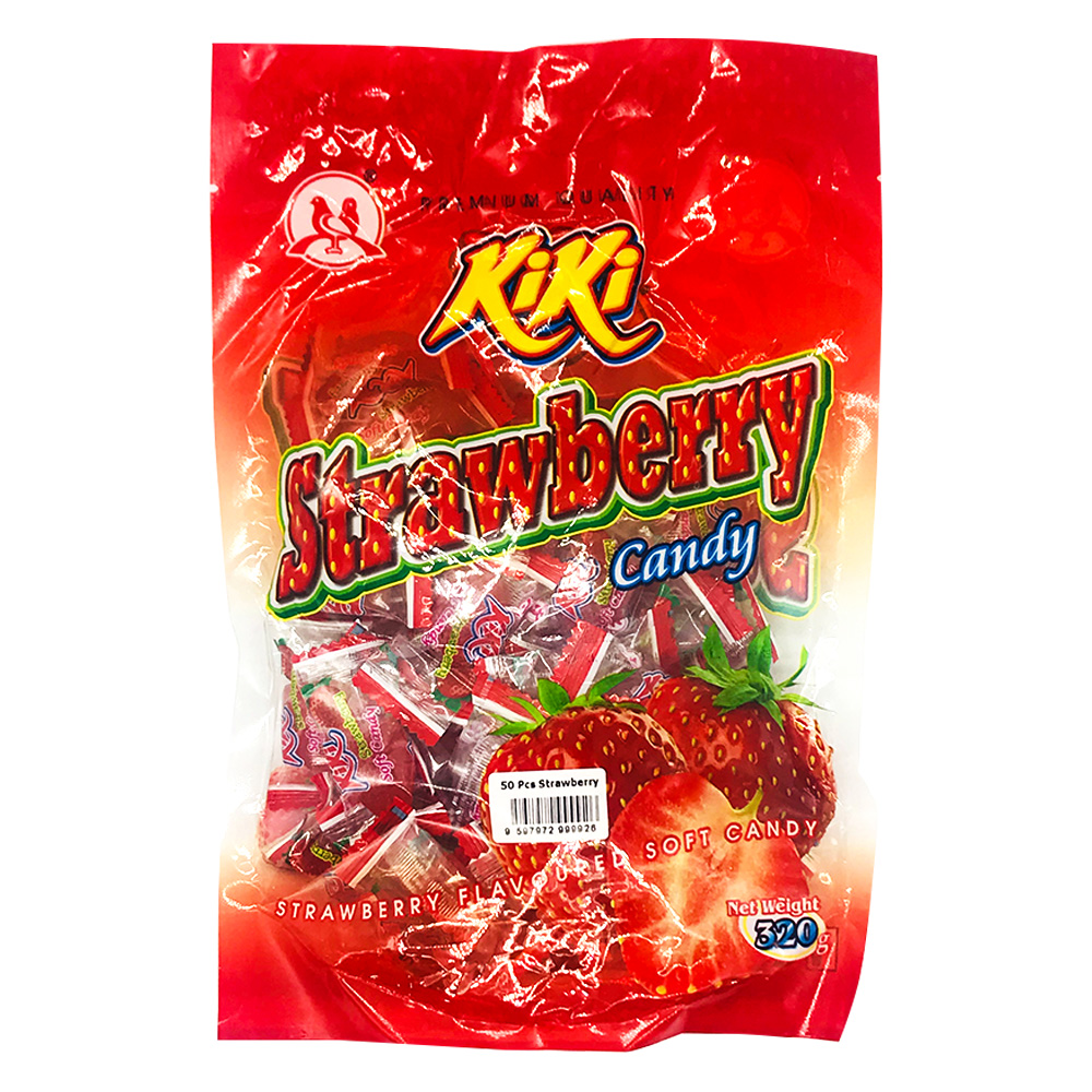 Ki Ki Strawberry Soft Candy 50's 320g 