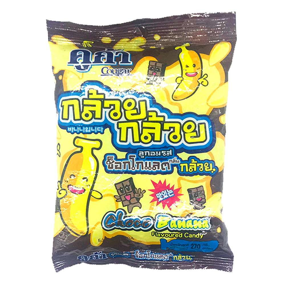 Cougar Choco Banana Candy 270g