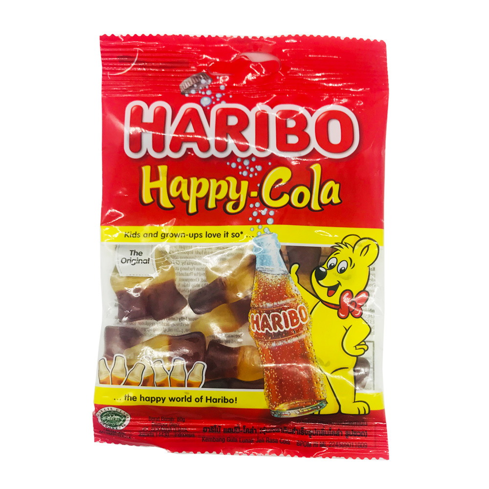 Haribo Happy Cola Jelly Candy 80g