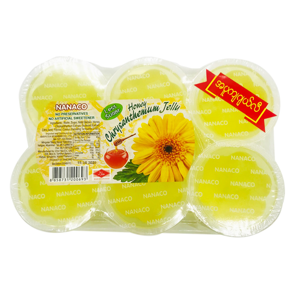 Nanaco Honey Chrysanthemum Jelly 6's
