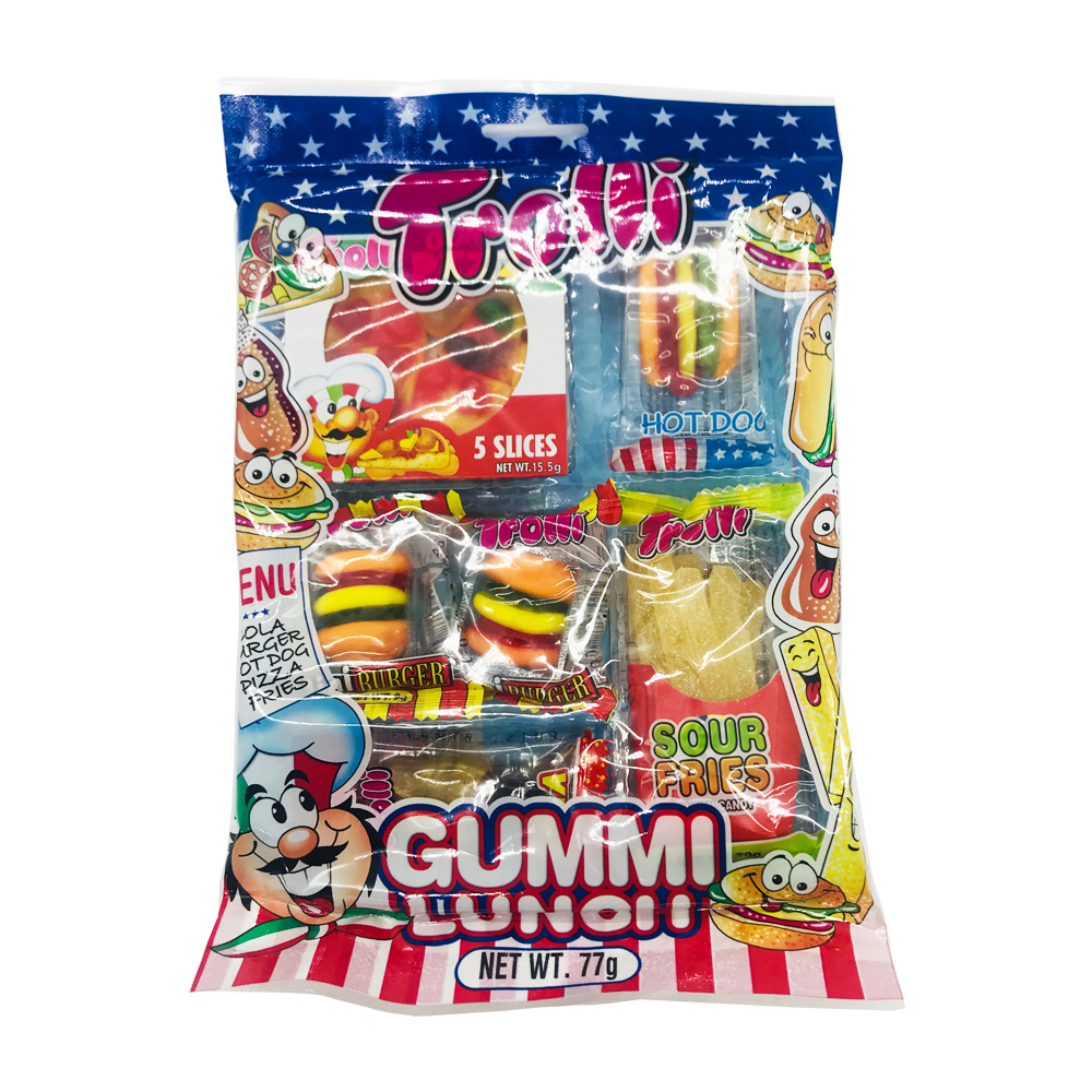 Trolli Gummi Candy Lunch Bag 77g