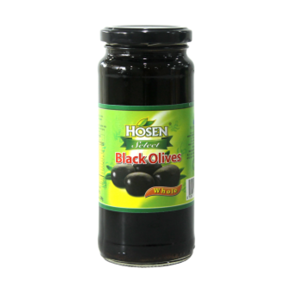 Hosen Select Black Olives Whole 350g