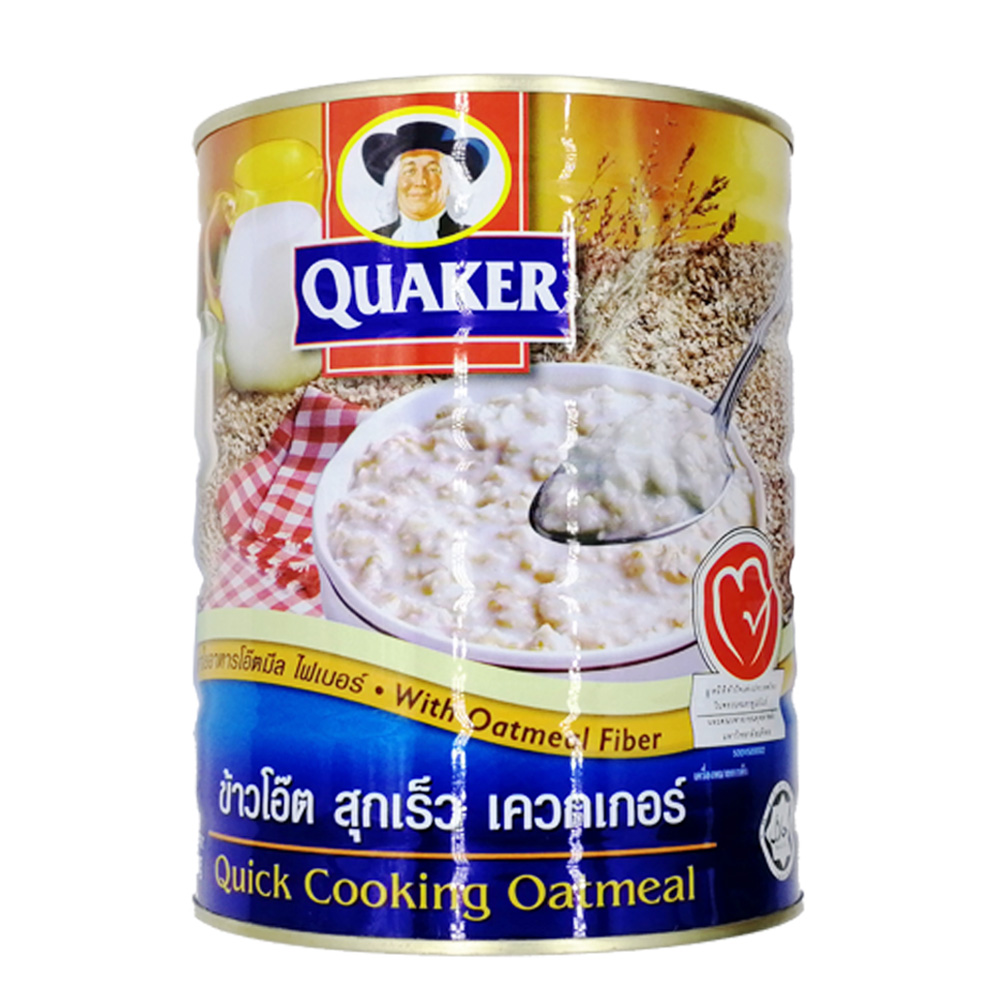 Quaker Quick Cooking Oatmeal 800g (Tin)