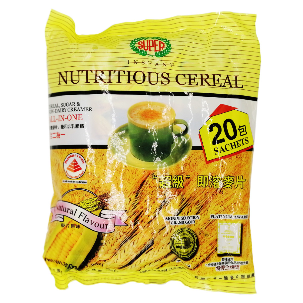 Super Instant Nutritious Cereal 20's 600g