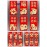 Chinese Hong Bao 6 Pcs 19x