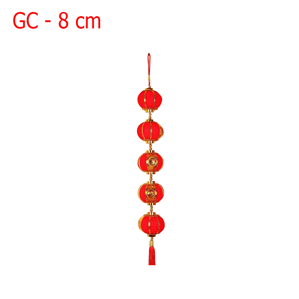 Chinese Lantern with Pattern GC 8 cm 