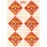 MTX Chinese New Year Decoration FU Word Sticker (Golden)