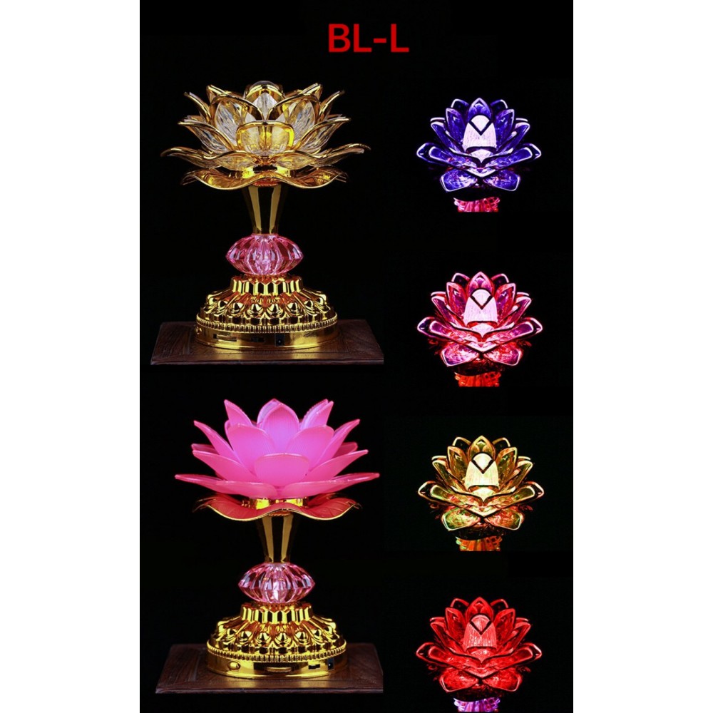 LED Buddha Lotus Lamp BL L Size