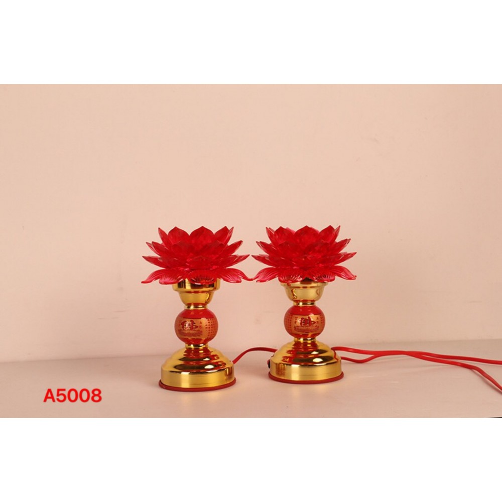 LED Buddha Goldel Lotus Lamp A5008 L Size