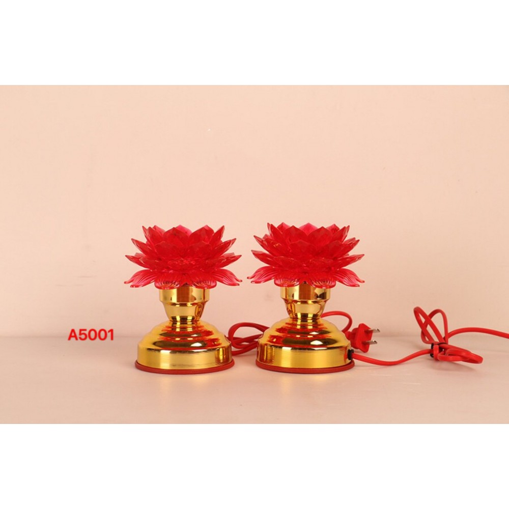 LED Buddha Goldel Lotus Lamp A5001 S Size