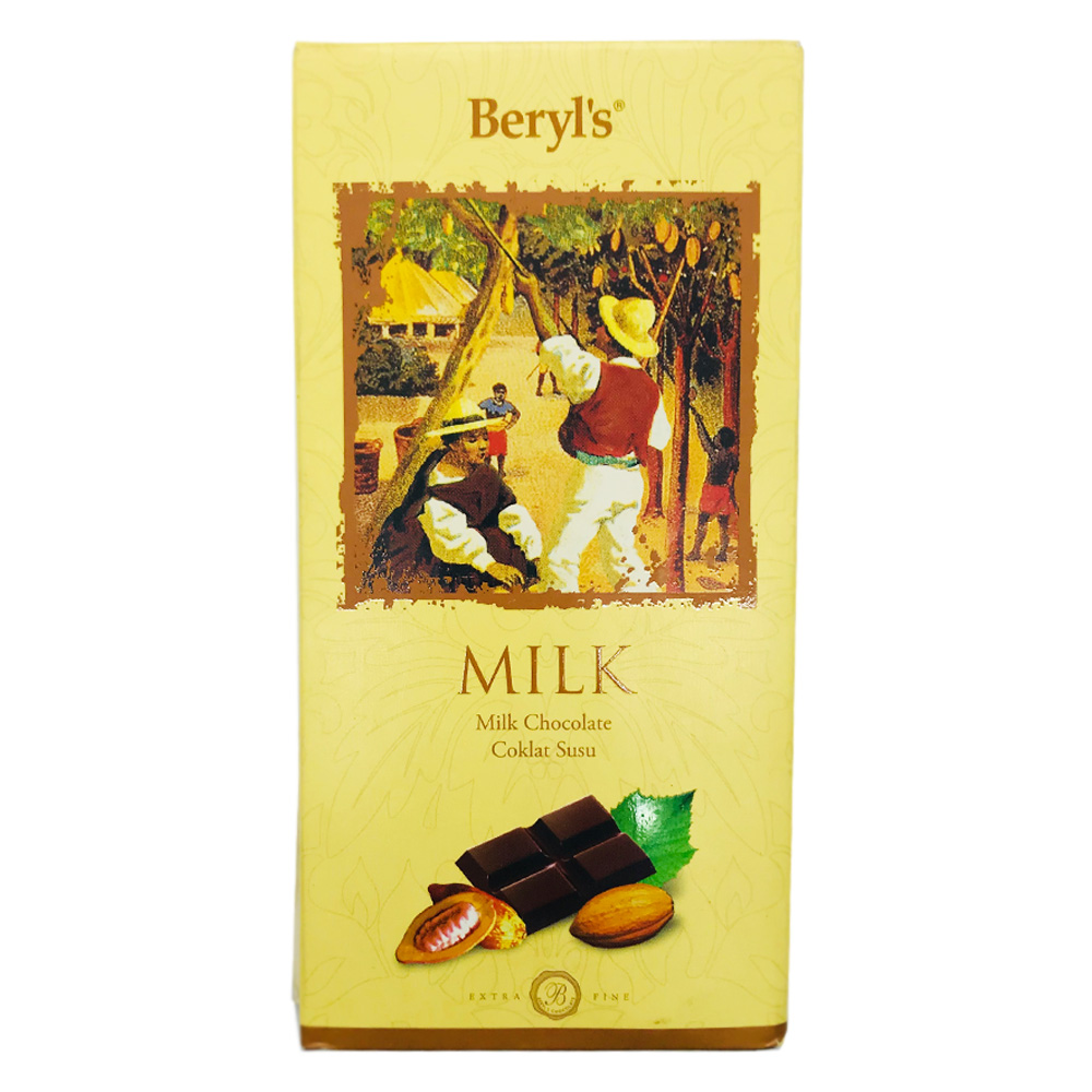 Beryl's Coklat Susu Milk Chocolate 85g