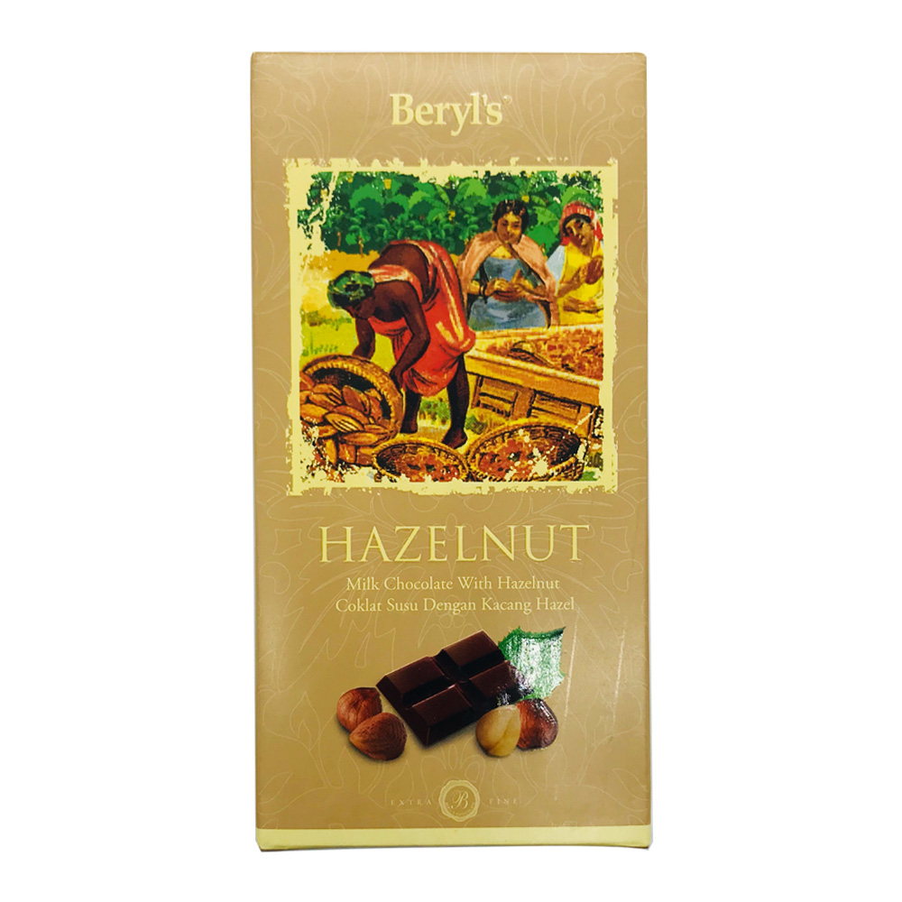 Beryl's Hazelnut Milk Chocolate 85g