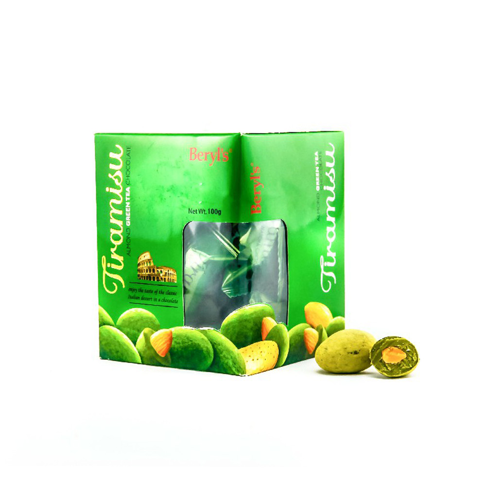 Beryl's Tiramisu Almond Green Tea Chocolate 100g