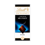 Lindt Excellence A Touch Of Sea Salt Dark chocolate 100g