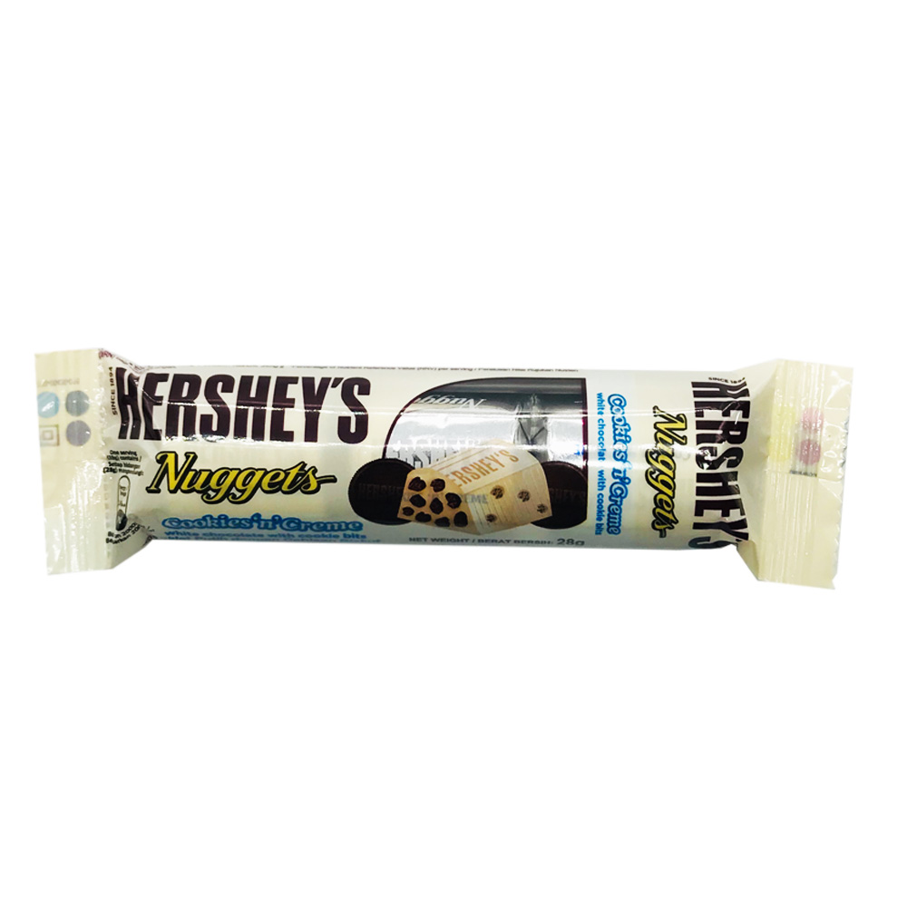 Hershey's Nuggets Cookies 'n' Crème White Chocolate 28g